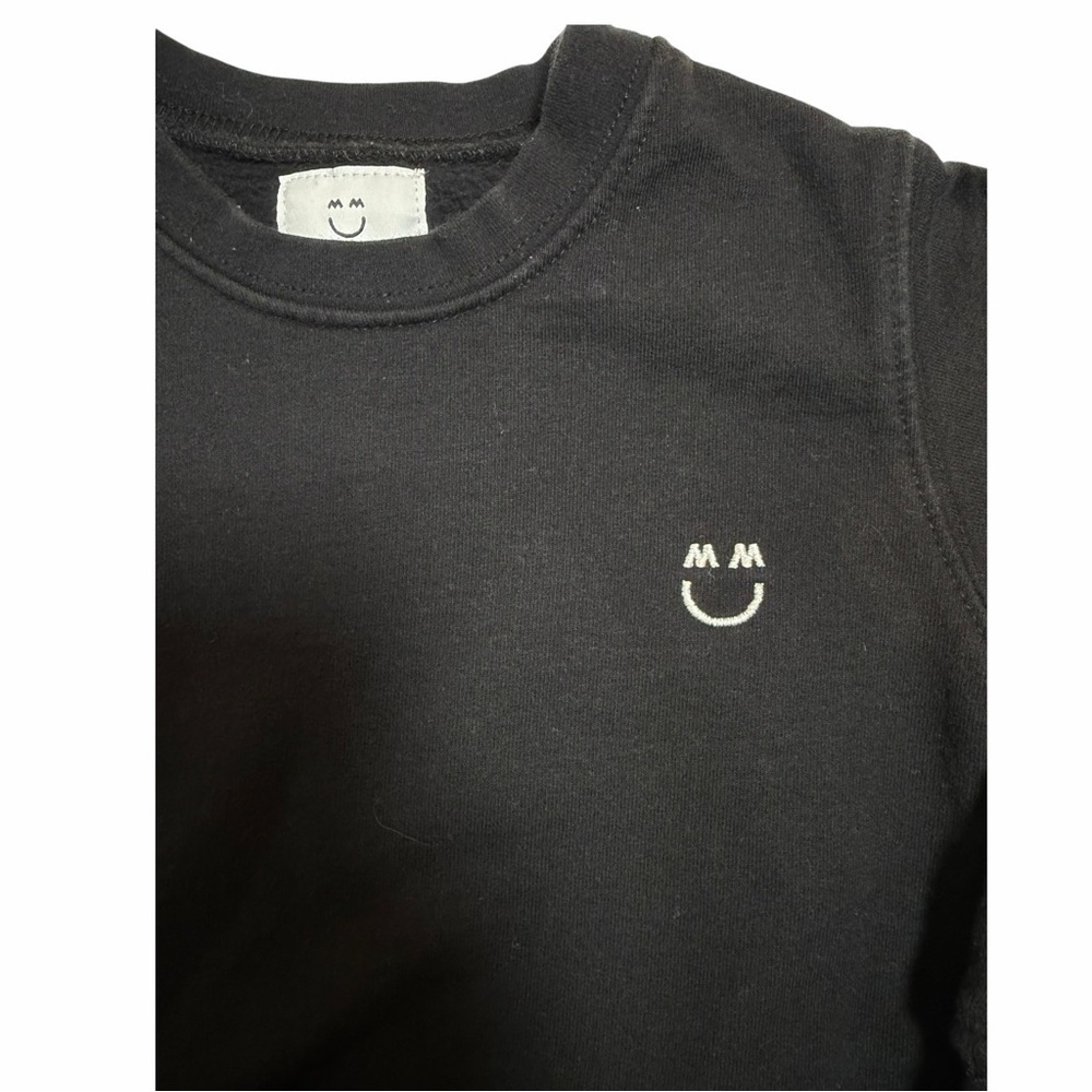 Miles and Milan The Jackie Black Crewneck Sweatshirt | Kids 3–4 Years - Picture 4 of 6